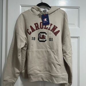 Champion South Carolina Beige Hoodie NWT